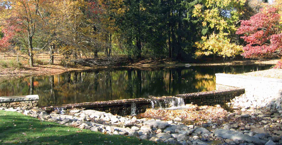 Pond restoration Fairfield CT